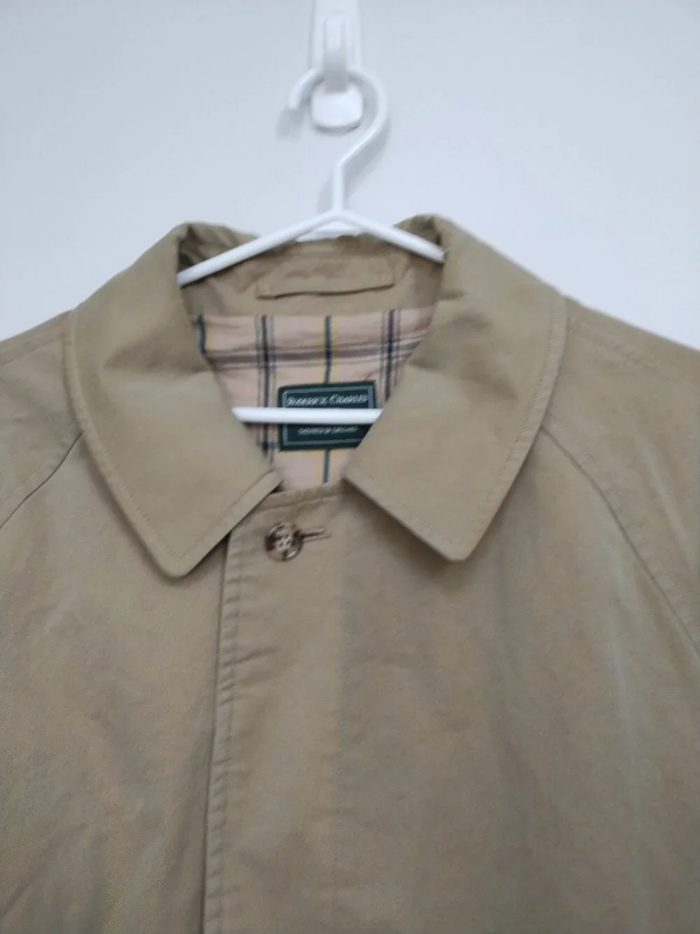 Mens Roderick Charles lined trench coat - Picture 3 of 5